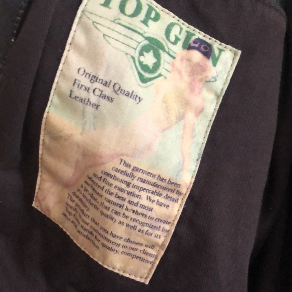 MENS VINTAGE LEATHER RIDING JACKET Black - Picture 3 of 7